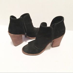 Vince Camuto Peep Toe Booties